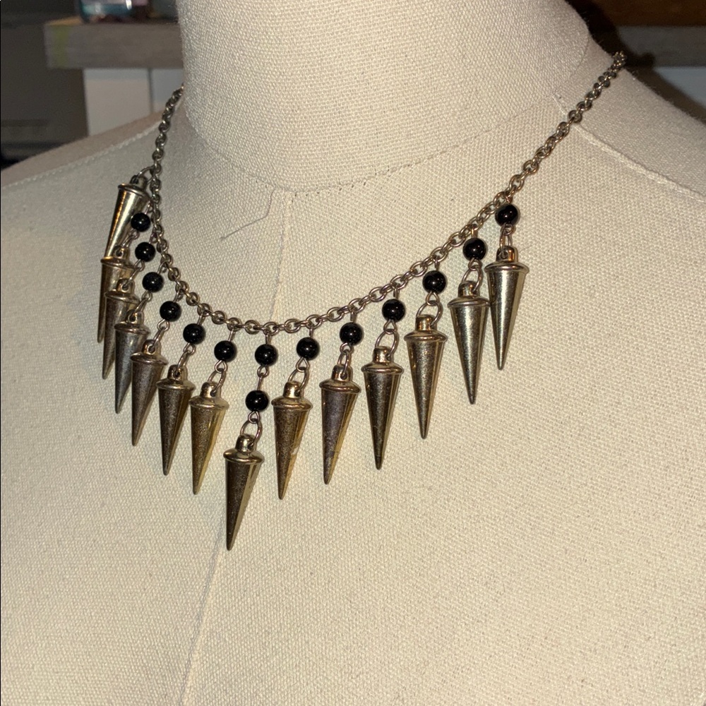 unique bullet Necklace rockstar goth metal punk Statement Piece Your favorite